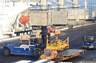 Čelní vysokozdvižné dieselové vozíky Konecranes SMV 52-1200 B