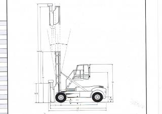 Linde C 80/5 Rozměry a Velikost