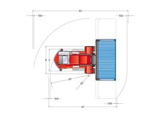 Kalmar DCE 80-45 E6 Rozměry a Velikost