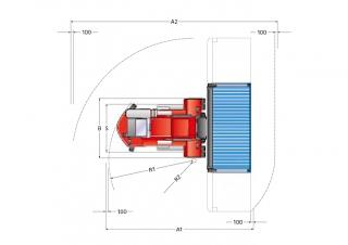 Kalmar DCE 80-45 E8 Rozměry a Velikost
