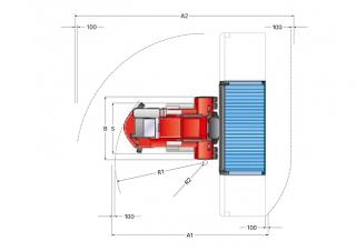 Kalmar DCE 90-45 E5 Rozměry a Velikost