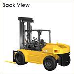Čelní vysokozdvižné dieselové vozíky Komatsu FD 160 ET