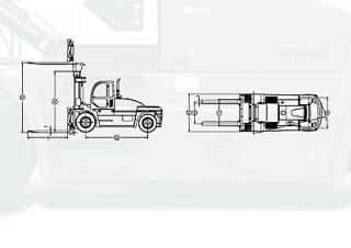 Maximal FD 230 T-MWK3 Rozměry a Velikost