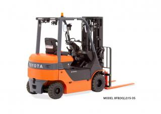Čelní vysokozdvižné elektrické vozíky Toyota 05-9FBM25T