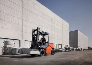 Čelní vysokozdvižné elektrické vozíky Toyota 9 FBM 80T 