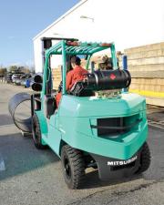 Čelní vysokozdvižné LPG vozíky Mitsubishi FG45N