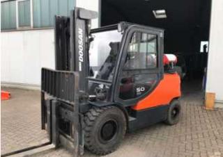 Čelní vysokozdvižné LPG vozíky Doosan G50SC-5