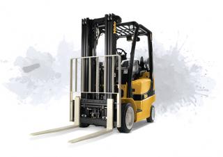 Čelní vysokozdvižné LPG vozíky Yale GC055VX