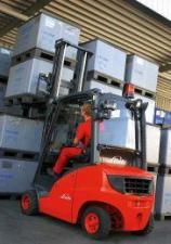 Čelní vysokozdvižné LPG vozíky Linde H16T