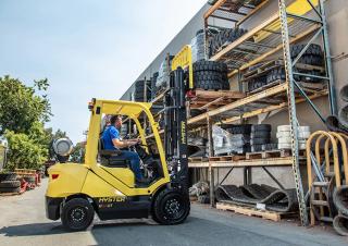 Čelní vysokozdvižné LPG vozíky Hyster H4.0UT 