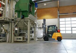 Čelní vysokozdvižné LPG vozíky Jungheinrich TFG 425s 