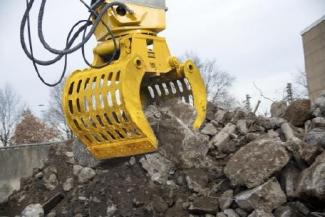 Přídavná zařízení Demoliční drapáky Atlas Copco MG 1000