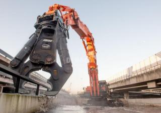 Přídavná zařízení Demoliční drtiče Dehaco CR 140R