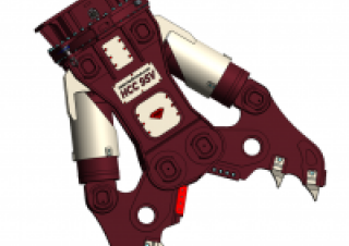 Přídavná zařízení Demoliční drtiče Hydra Ram HCC-72V*