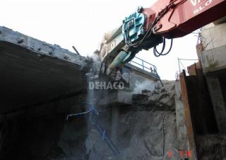 Přídavná zařízení Demoliční drtiče Dehaco MS 130R