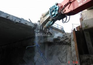 Přídavná zařízení Demoliční drtiče Dehaco MS 140R
