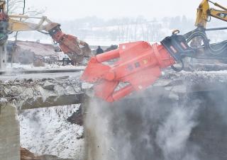 Přídavná zařízení Demoliční drtiče WIMMER TC 1100 U