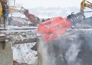 Přídavná zařízení Demoliční drtiče WIMMER TC 550 U