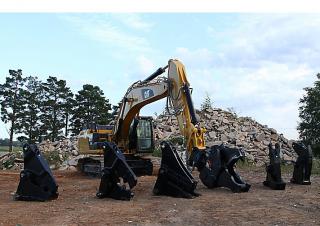 Přídavná zařízení Multifunkční drtící nůžky Caterpillar MP318CC