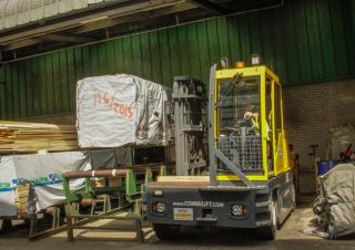 Vysokozdvižné vozíky s bočním ložením Dieselové vysokozdvižné vozíky s bočním ložením Combi-Lift C 6000 4WSL