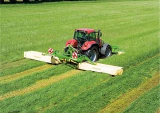 Diskové kombinované žací lišty bez kondicionéru Krone EasyCut 9140 Shift