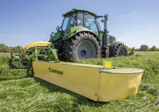 Diskové kombinované žací lišty bez kondicionéru Krone EasyCut B 870 