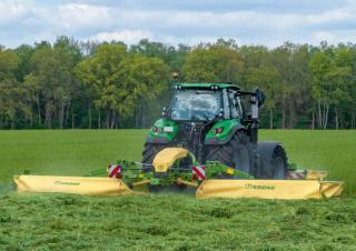 Diskové kombinované žací lišty bez kondicionéru Krone EasyCut B 870 
