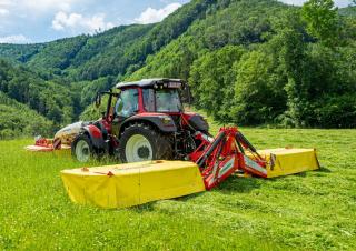 Diskové kombinované žací lišty bez kondicionéru Pöttinger NovaDisc 812