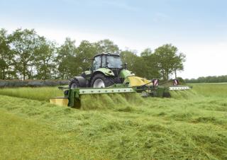 Diskové kombinované žací lišty s kondicionérem Krone EasyCut B 1000 CV 