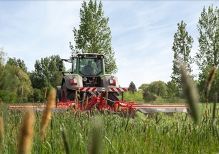 Diskové kombinované žací lišty s kondicionérem Fella Ramos 911 TL-KC