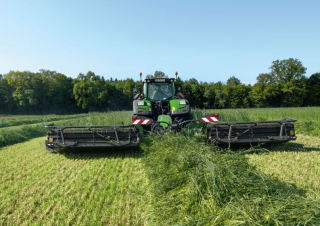 Diskové kombinované žací lišty s kondicionérem Fendt Slicer 1010 KCB Pro