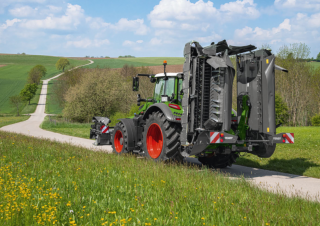 Diskové kombinované žací lišty s kondicionérem Fendt Slicer 960 KC 