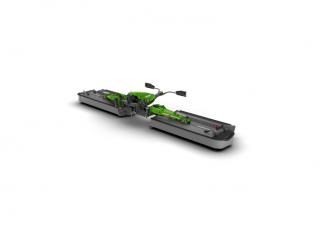 Diskové kombinované žací lišty s kondicionérem Fendt Slicer 960 KC Pro