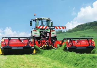Diskové kombinované žací lišty s kondicionérem Fella SM 9314 TL-KCB