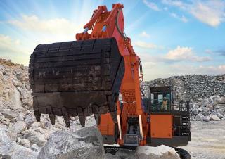 Elektrická pásová rypadla Hitachi EX3600-7E