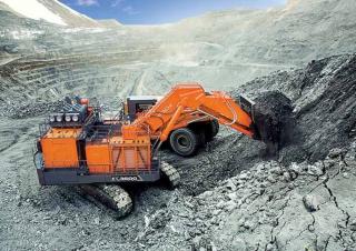 Elektrická pásová rypadla Hitachi EX3600-7E