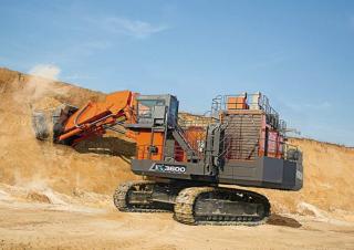 Elektrická pásová rypadla Hitachi EX3600-7E