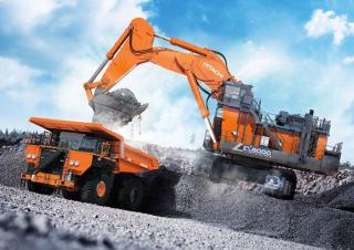 Elektrická pásová rypadla Hitachi EX8000-7E