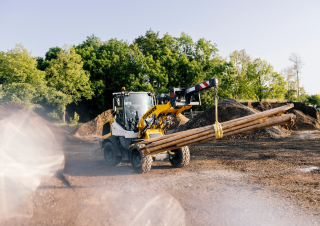 Elektrické kolové nakladače Liebherr L 507 E
