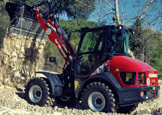 Elektrické kolové nakladače Yanmar V 8e