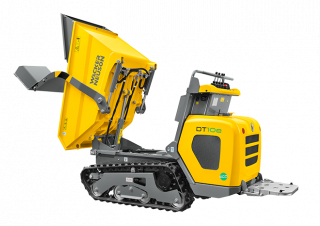 Elektrické pásové dumpery Wacker Neuson DT10e