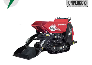 Elektrické pásové dumpery Yanmar C08e