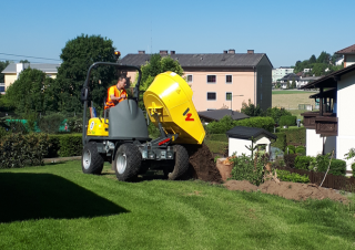 Elektrické kolové dumpery Wacker Neuson DW15e