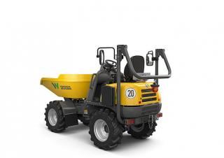 Elektrické kolové dumpery Wacker Neuson DW15e