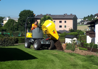 Elektrické kolové dumpery Wacker Neuson DW15e