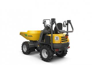 Elektrické kolové dumpery Wacker Neuson DW15e