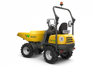 Elektrické kolové dumpery Wacker Neuson DW15e