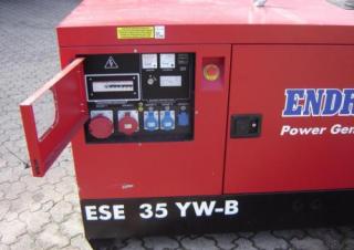 Elektrocentrály Naftové elektrocentrály Endress ESE 35 YW/RS