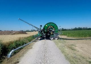Zavlažovací technologie Hadicové navijáky Irrimec Master Range MF3 120 TG