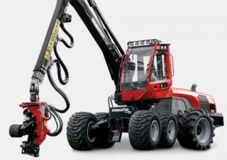 Lesní technika Harvestory Komatsu 901